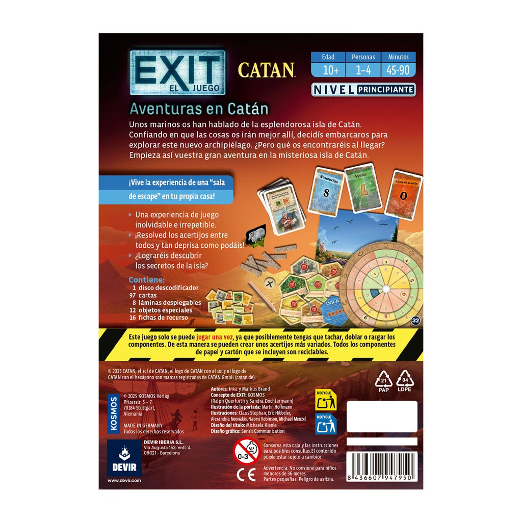 EXIT: The Game – Aventuras en Catan