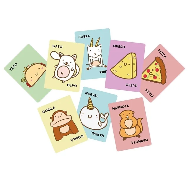Taco, Gato, Cabra, Queso, Pizza
